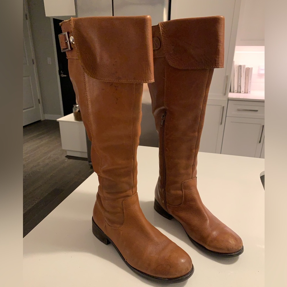 Leather Riding Boots